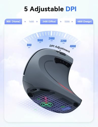 Ergonomic Vertical Mouse - USB