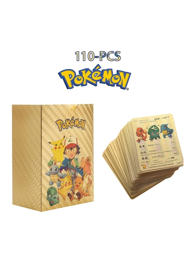 Deck Box + Gold Foil Card Pack - 110pcs