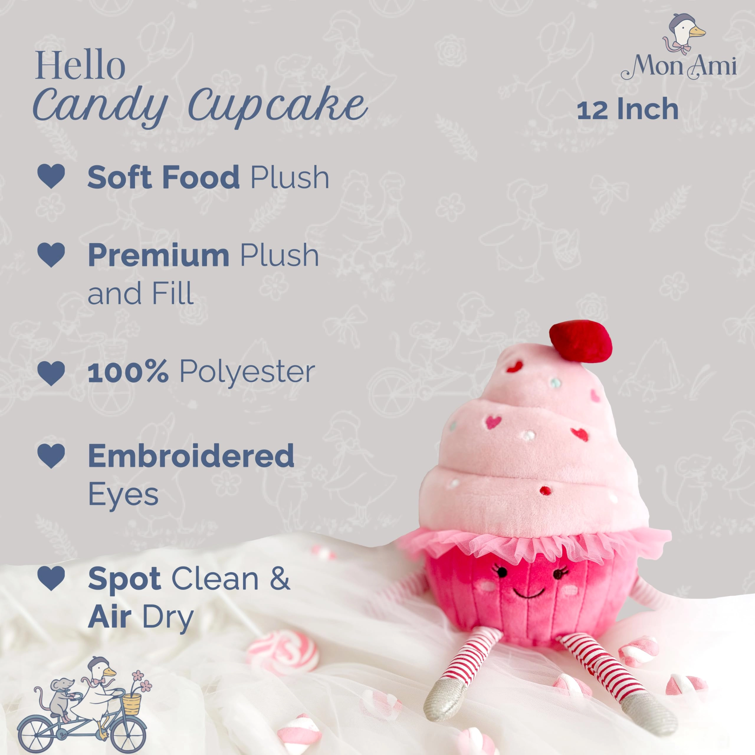 Candy Cupcake 30.5 cm Plush