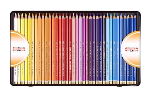 Polycolor Coloured Pencils - 72 Pcs
