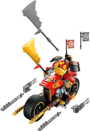 NINJAGO Kai’s Mech Rider EVO (71783) - Upgradable ninja motorbike Mech action figure