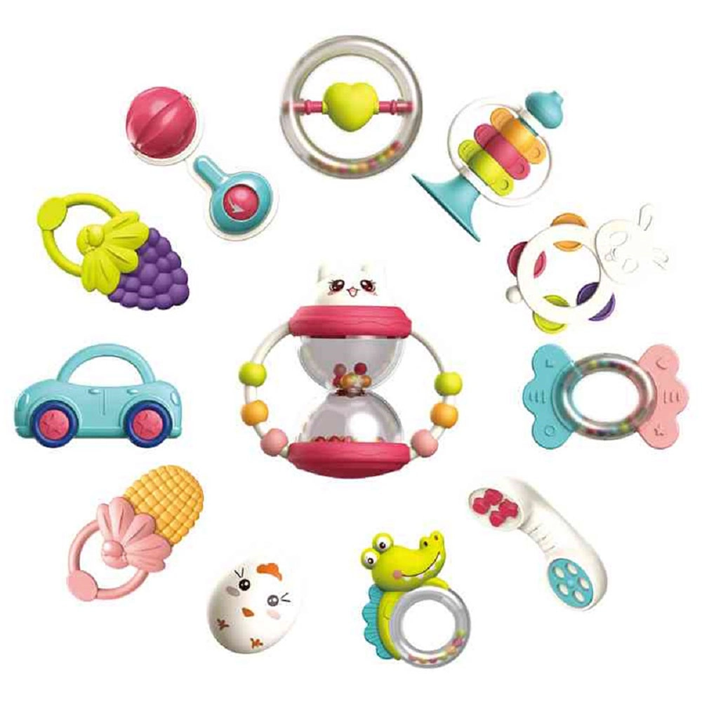 UKR Baby Rattle Set - 6 months 12pcs