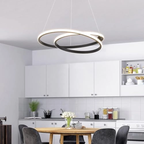 Modern LED Chandelier - 3000-6000K Dimmable