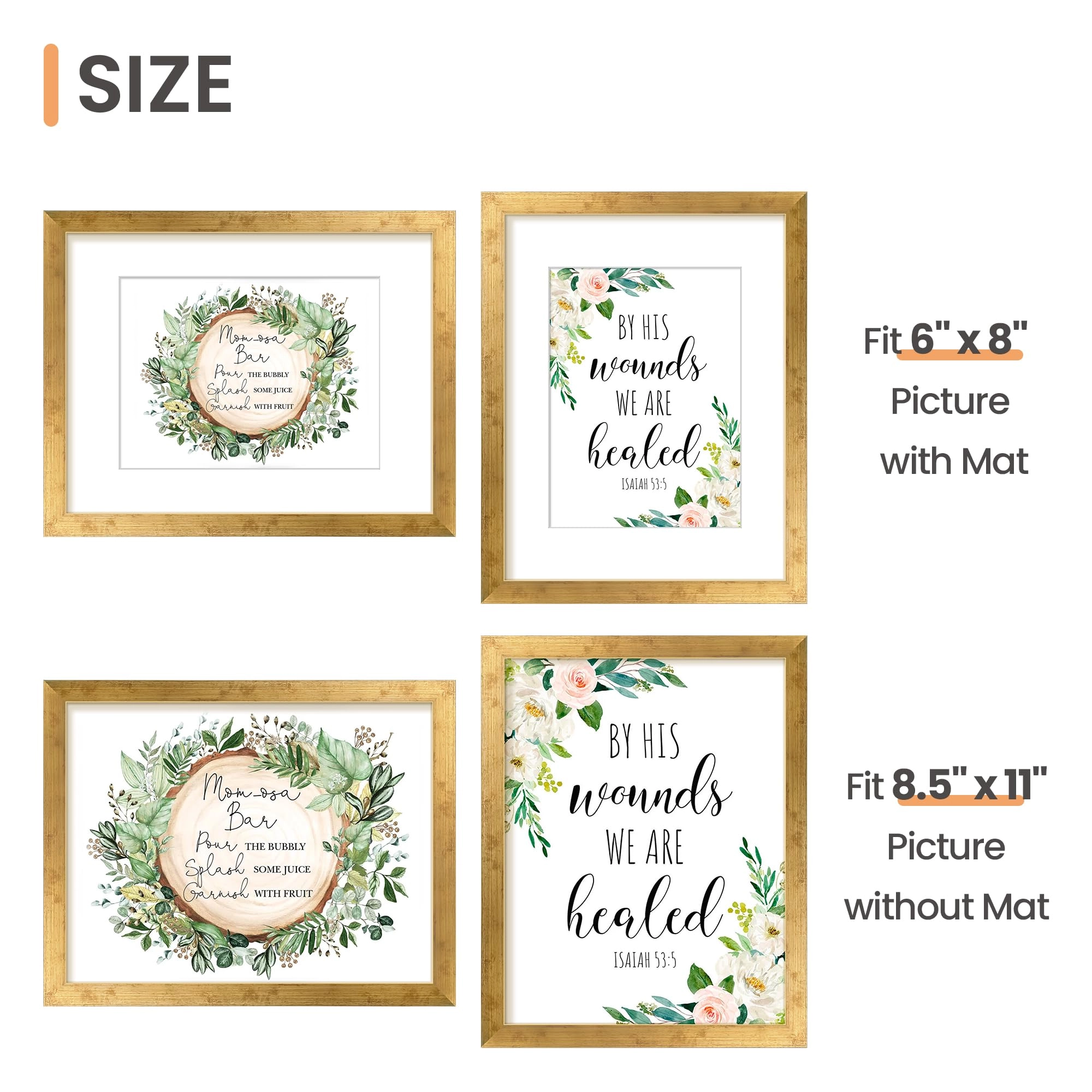 Picture Frame - 8.5x11 1 Count