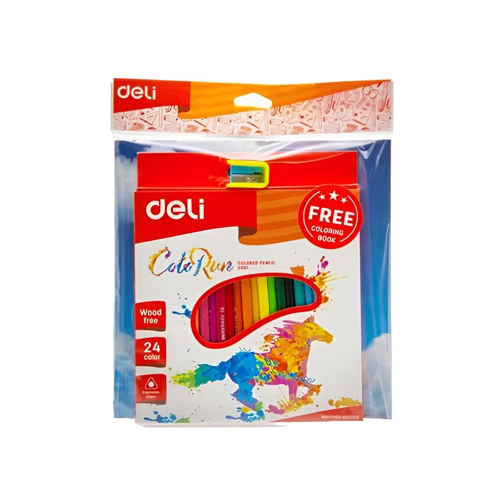Deli ColoRun Coloured Pencil set - 24