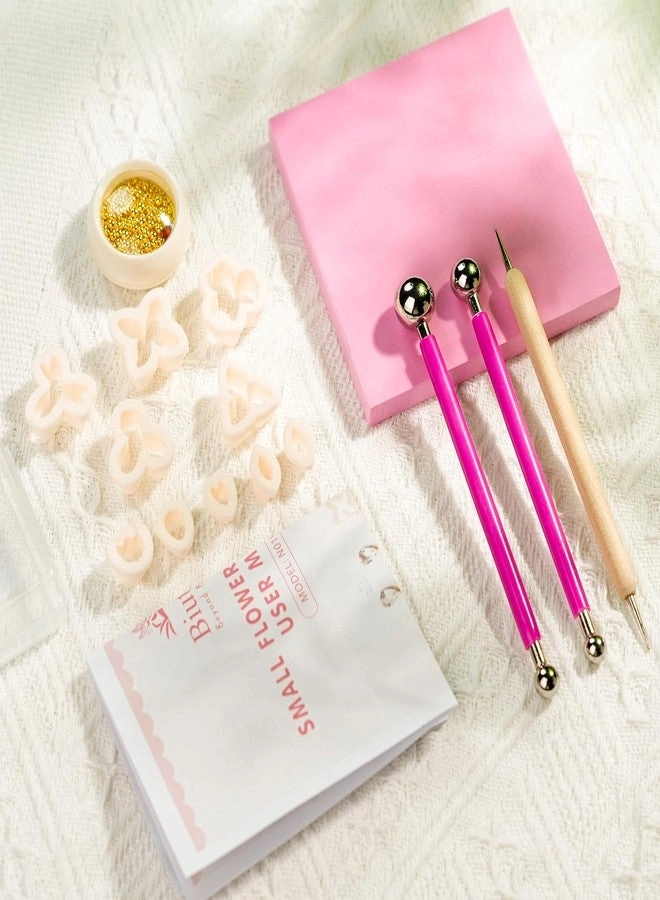 Flower Polymer Clay Cutter - 10Pcs Mini