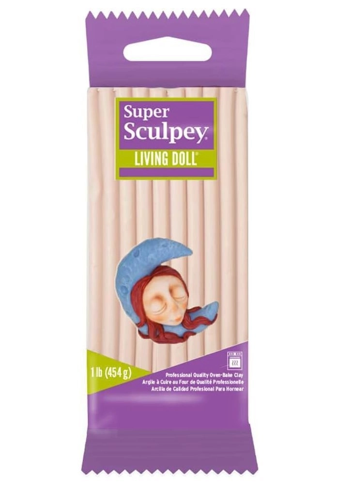 Super Living Doll Clay - Polymer Clay 454g