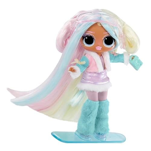Candilicious Tweens Winter Snow Fashion Doll - Colour-Changing Snowboard 10+ Frosty Accessories Ages 4+