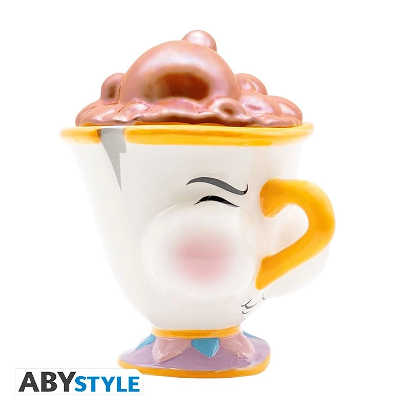 Disney The Beauty & The Beast Chip 3D Mug - 300 ml