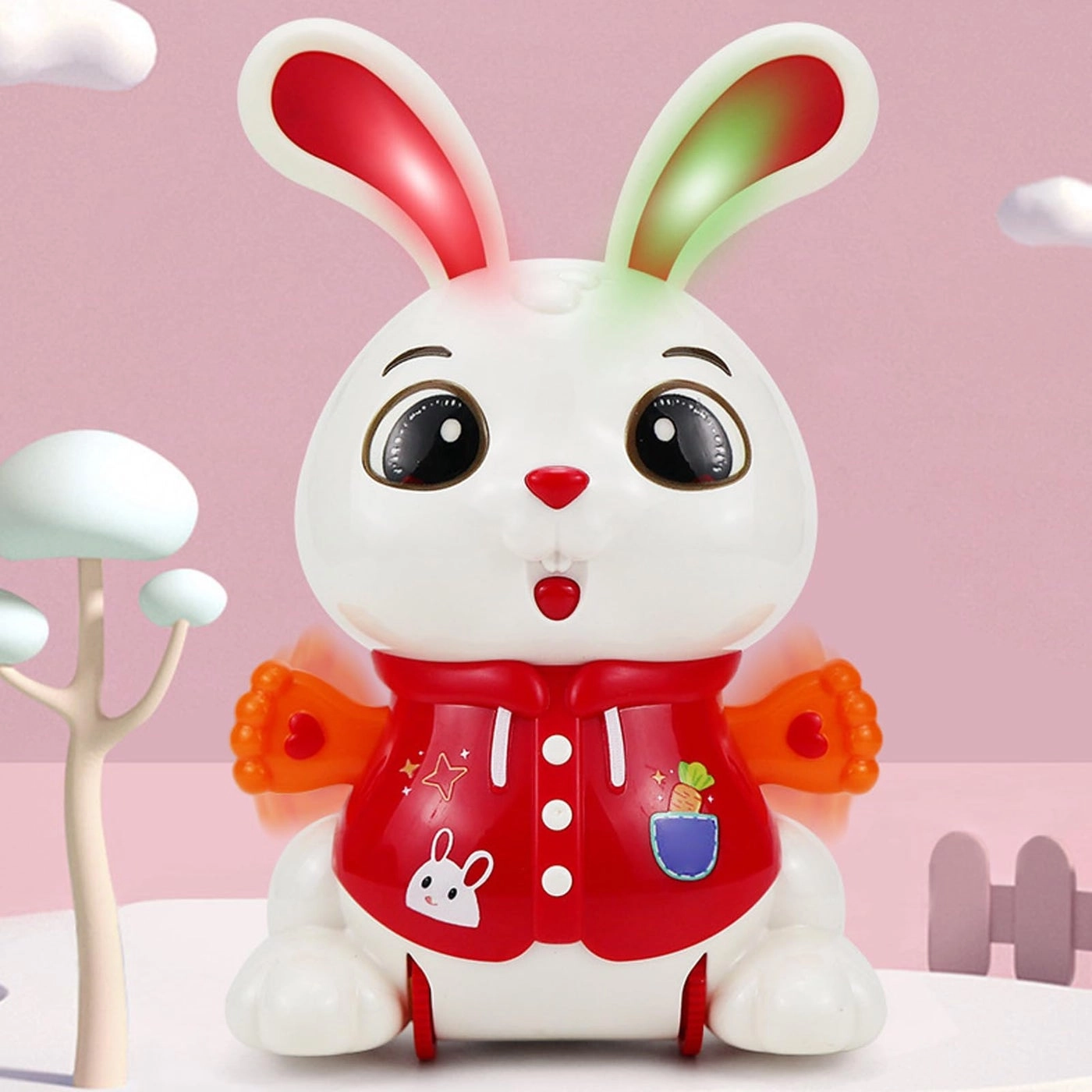 Alomejor Dancing Bunny - 360 Rotation Lights Music - 18 months to 36 months