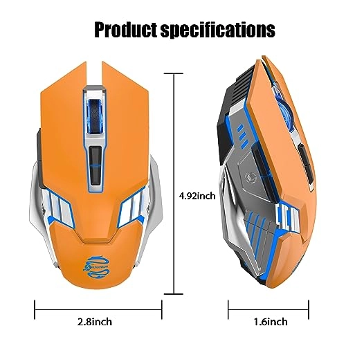 3-Mode Rechargeable Mouse - Wireless