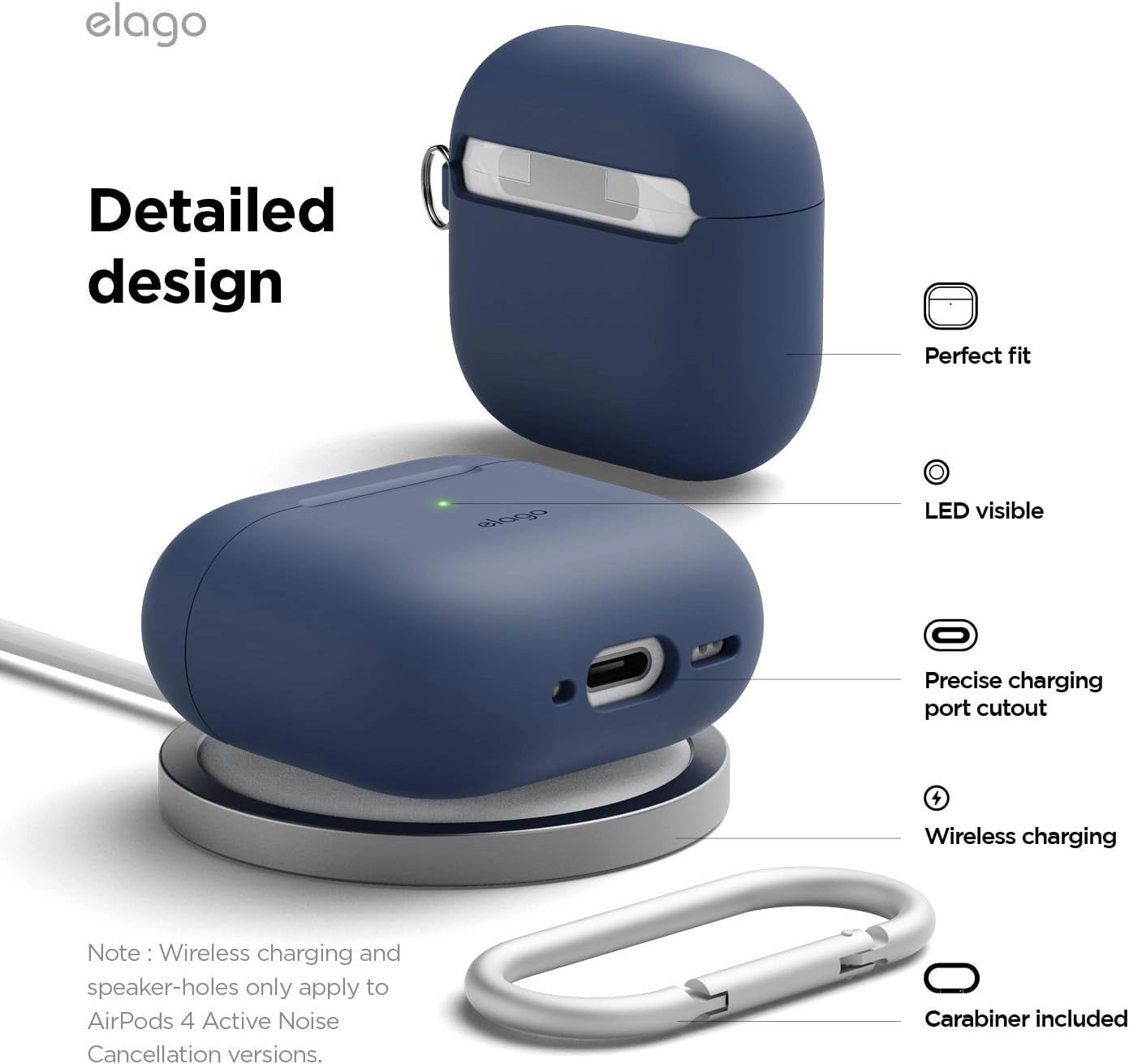 Case for AirPods 4 - Shockproof