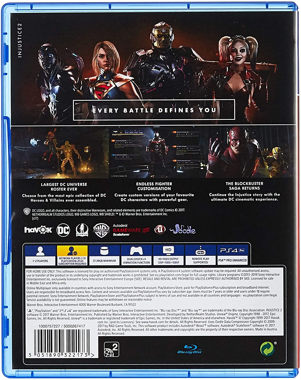 Injustice 2 - PlayStation 4