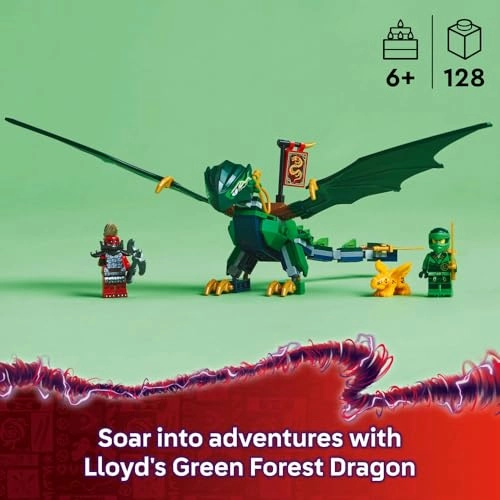 NINJAGO Lloyd’s Green Forest Dragon (71829)