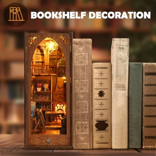 Book Nook Kit - DIY Wood LED light