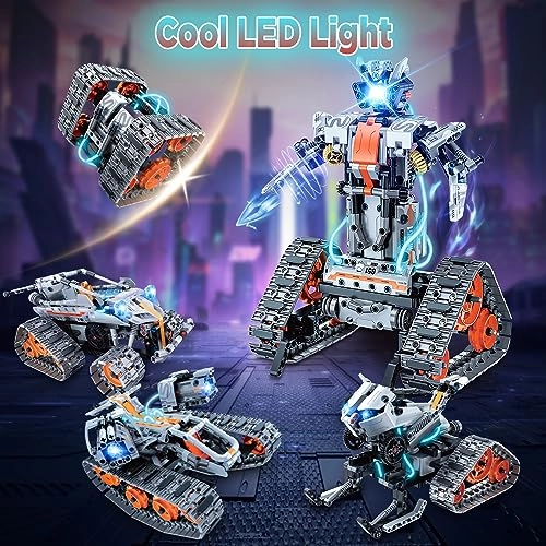 5 in 1 STEM Building Set - LED Light APP & Remote Controlled