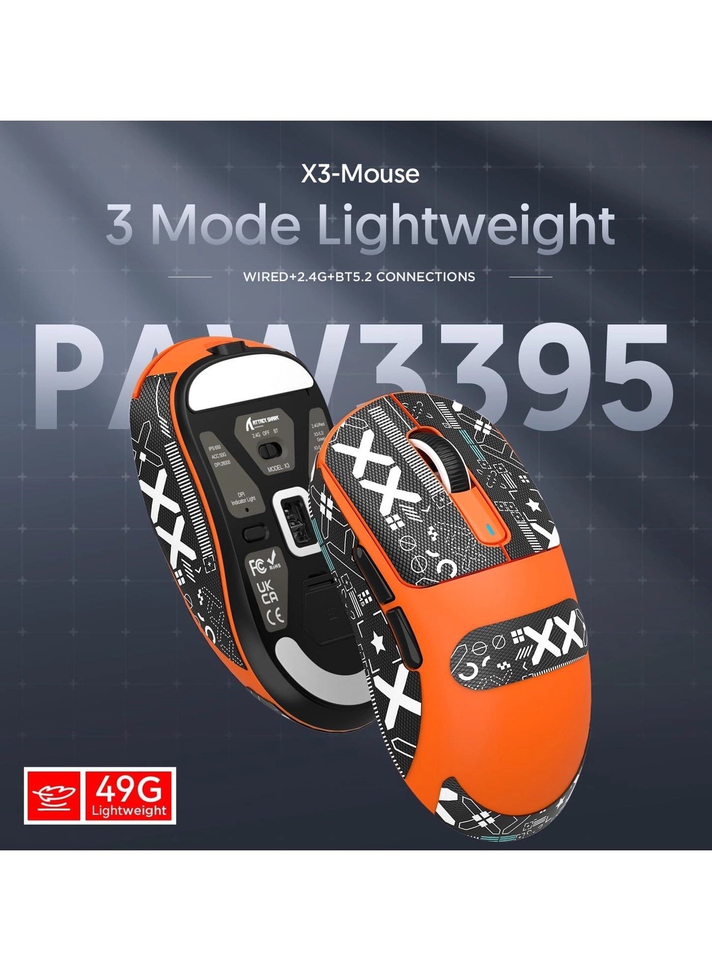 X3 Gaming Mouse - Wireless