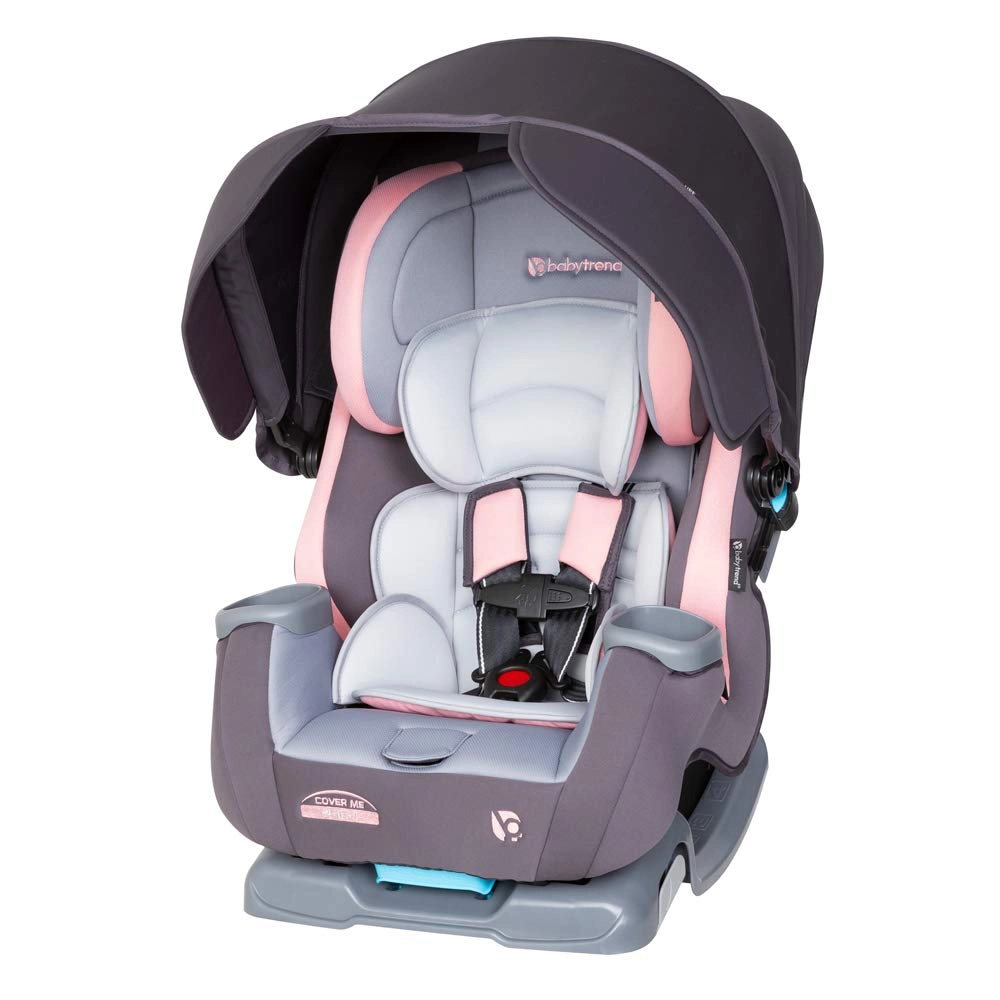 Baby Trend CoverMe - 4-In-1 Convertible Car Seat Quartz Pink
