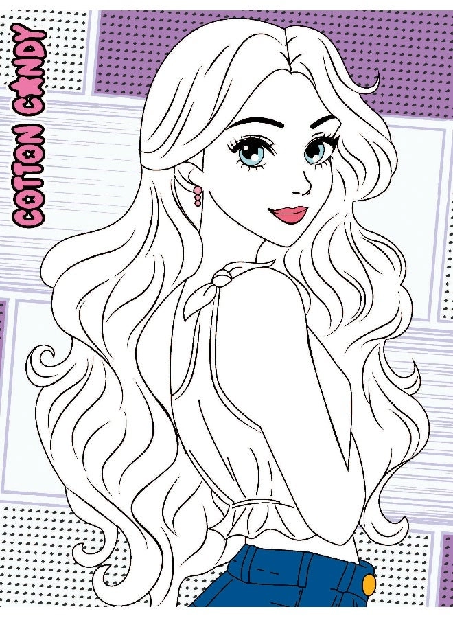 Colour Your Own Manga (Book 2)