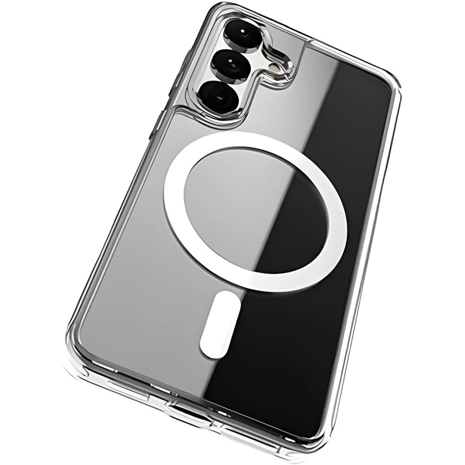 MagSafe Clear Case With Screen Protector for Samsung Galaxy S24+