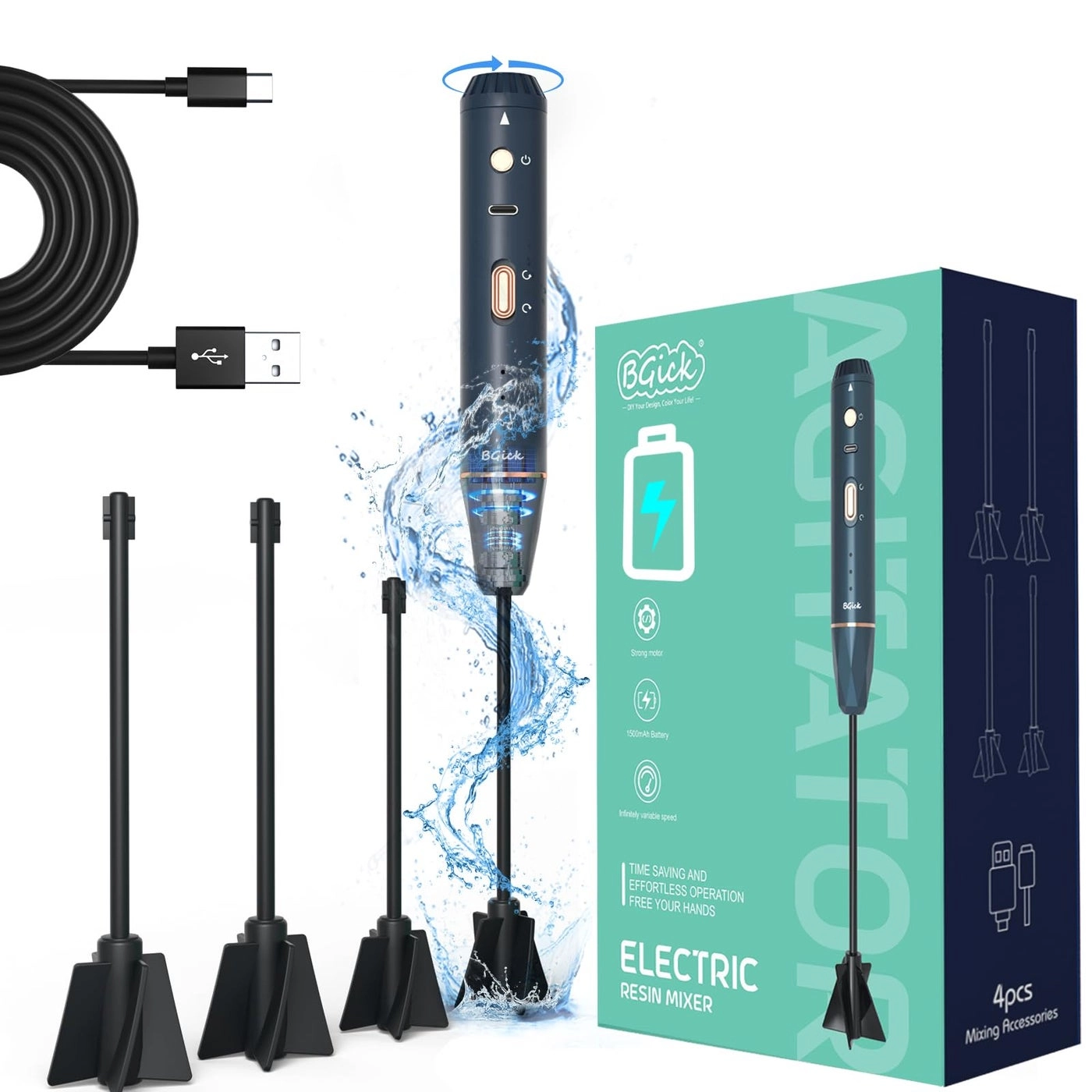 BGick Resin Mixer