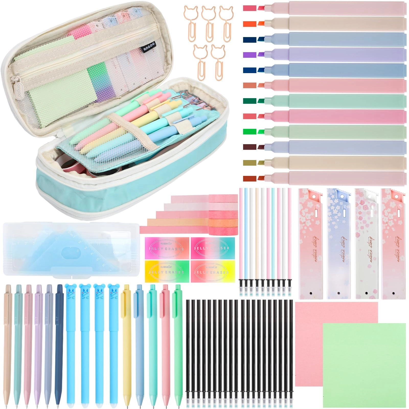 Gushu Stationery Set - 82pcs