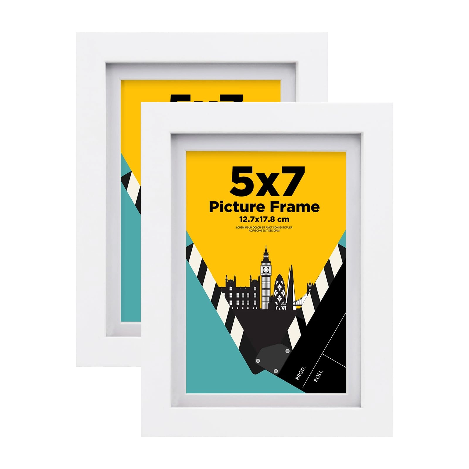 egofine 7x5 Picture Frame - 2 Pack