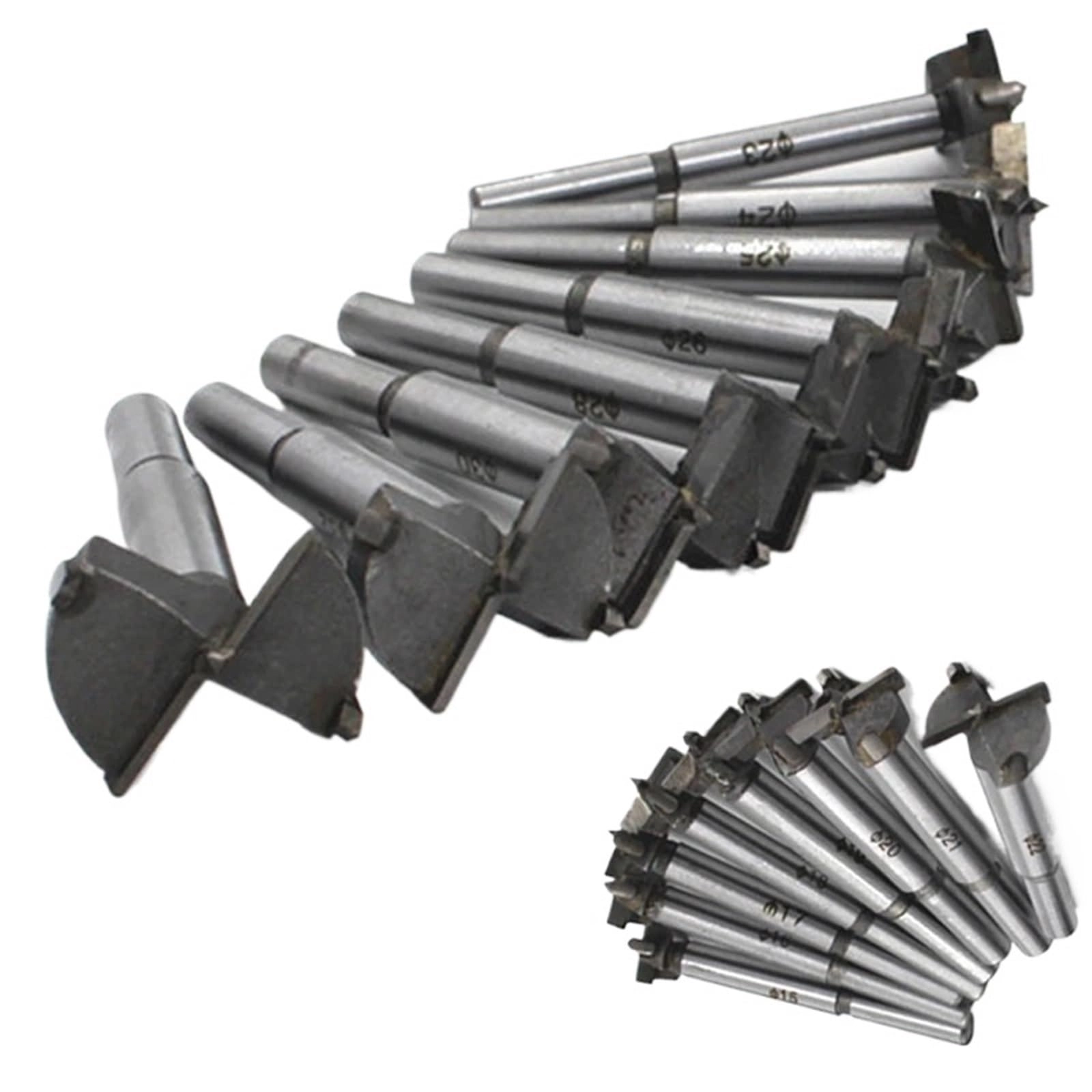 DOUKNAIL Core Drill Bits - 16pcs 15-35mm