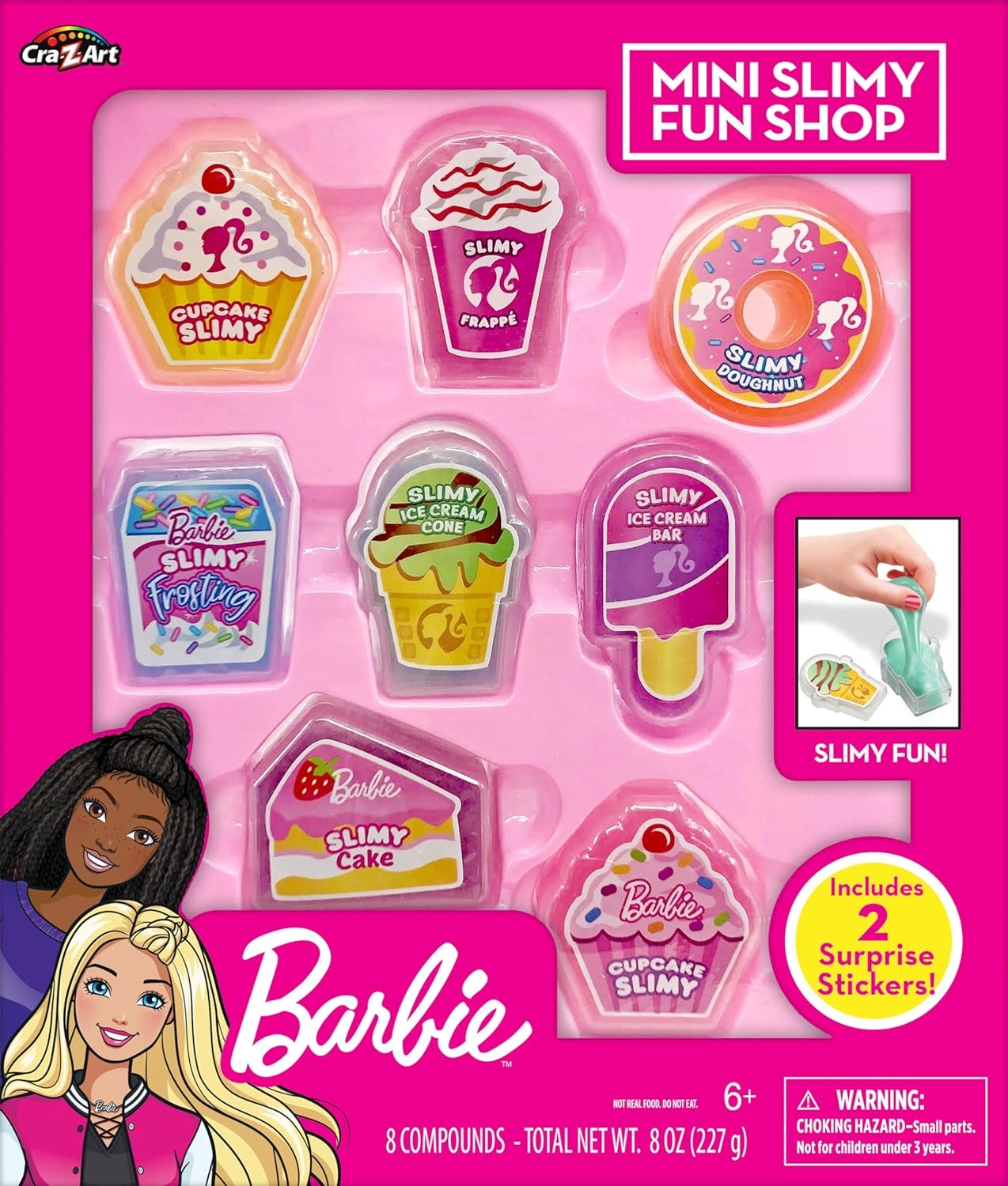 Barbie Cra Z Slimy Mini Mania - Pink Girl Ages 6+