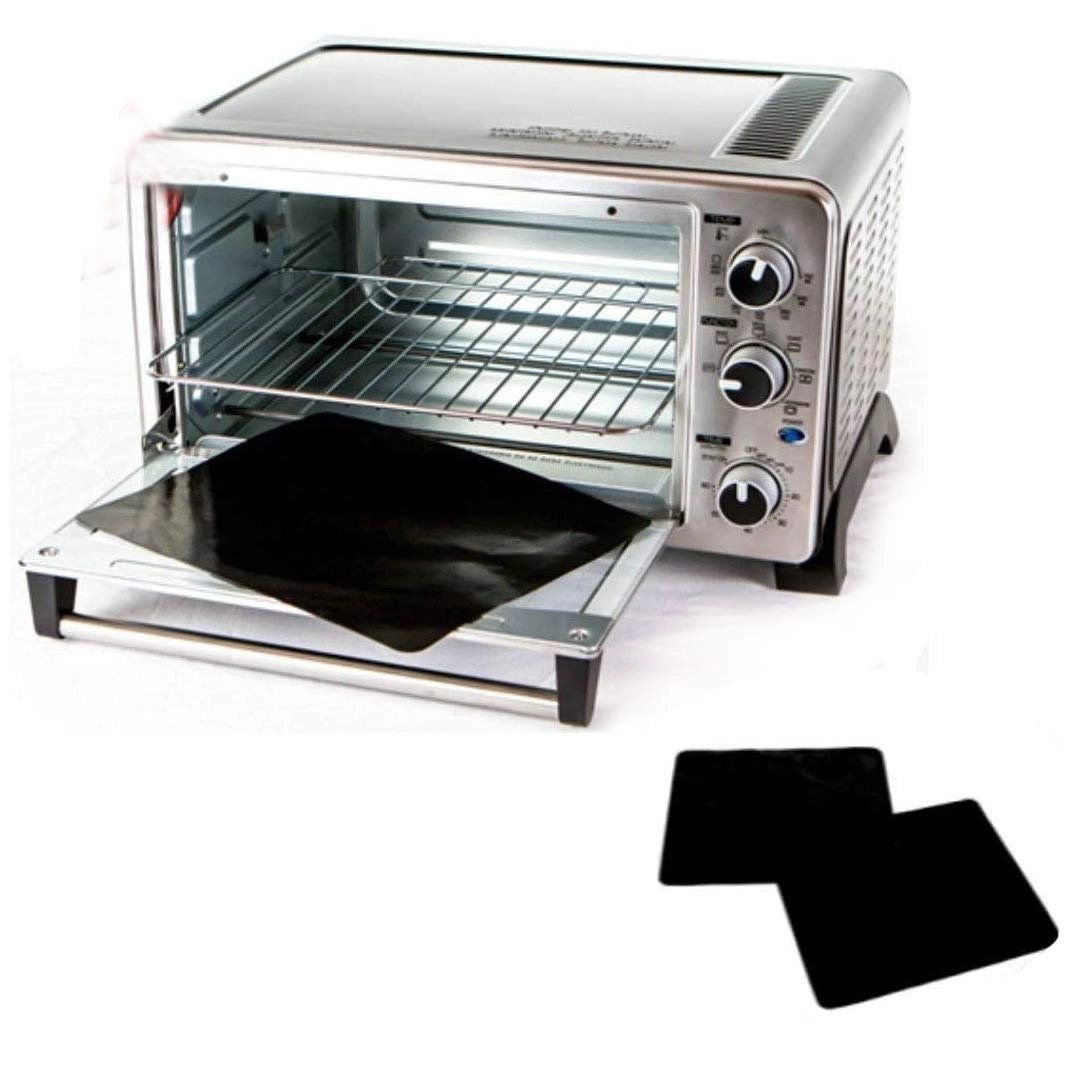 bouti1583 Toaster Oven Liner - 11" 100% Non-Stick Dishwasher Safe Pack