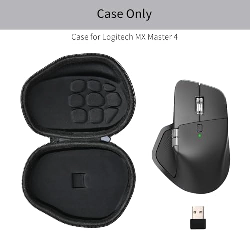 Case - Compatible with MX Master 4 Shockproof Grey