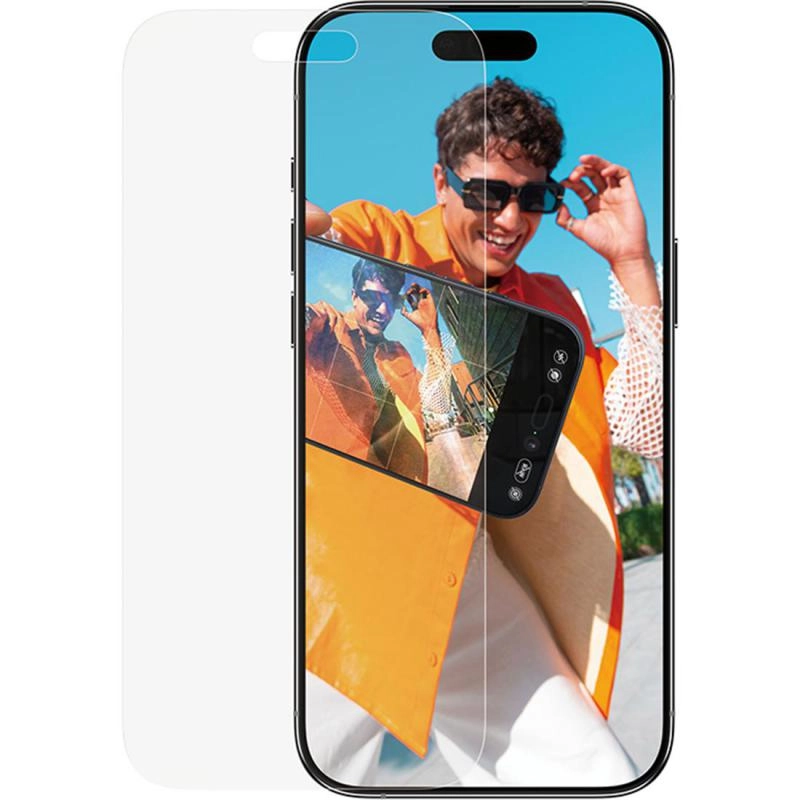 Clear Tempered Glass Screen Protector for iPhone 17 / iPhone 16 Pro