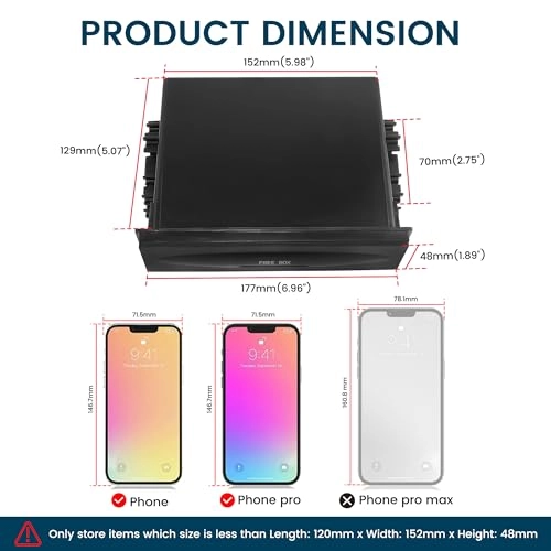 Single Din Storage Box
