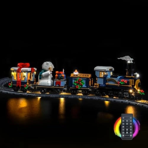 Light kit Compatible with 10361 Holiday Express Train - LED RC Version
