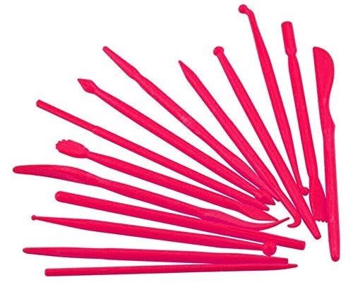 Clay Modeling Tool - Plastic 14pcs