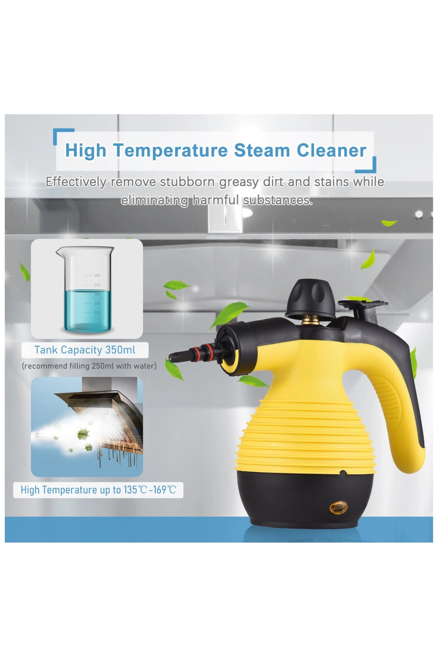Handheld Steam Cleaner - 3.0bar 350ml