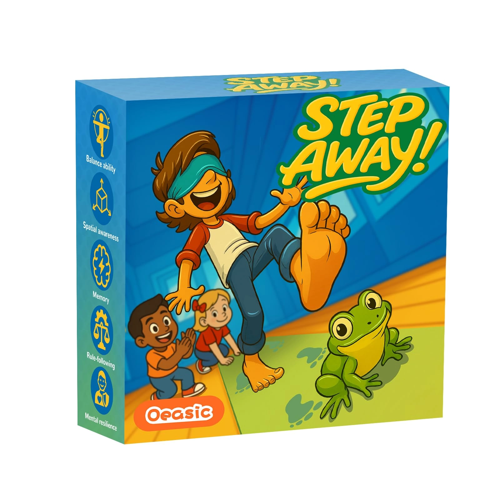 Oeasic Don't Step in Frogs - Frog Mat Blindfold