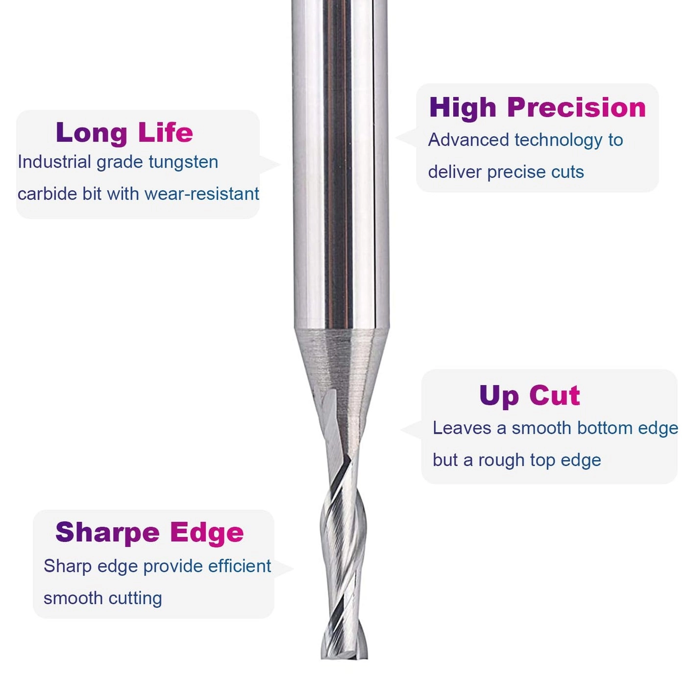 Carbide End Mill - 1/8"