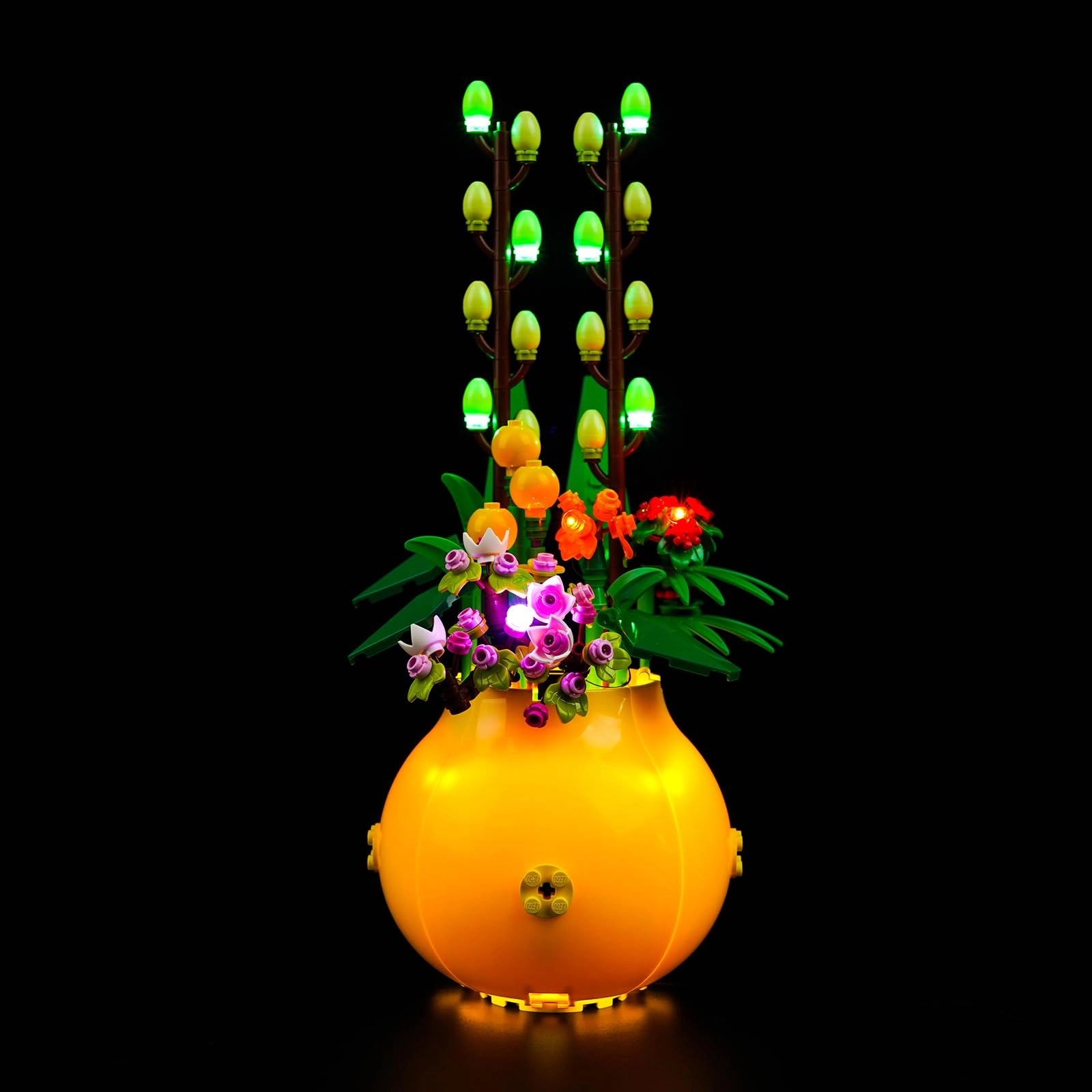 BrickBling 40588 Flower Pot - Copper Line USB cable and battery compartment