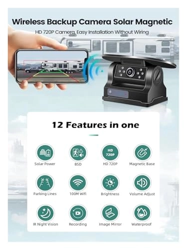 5G WiFi HD Camera - IR Night Vision Wireless 720P