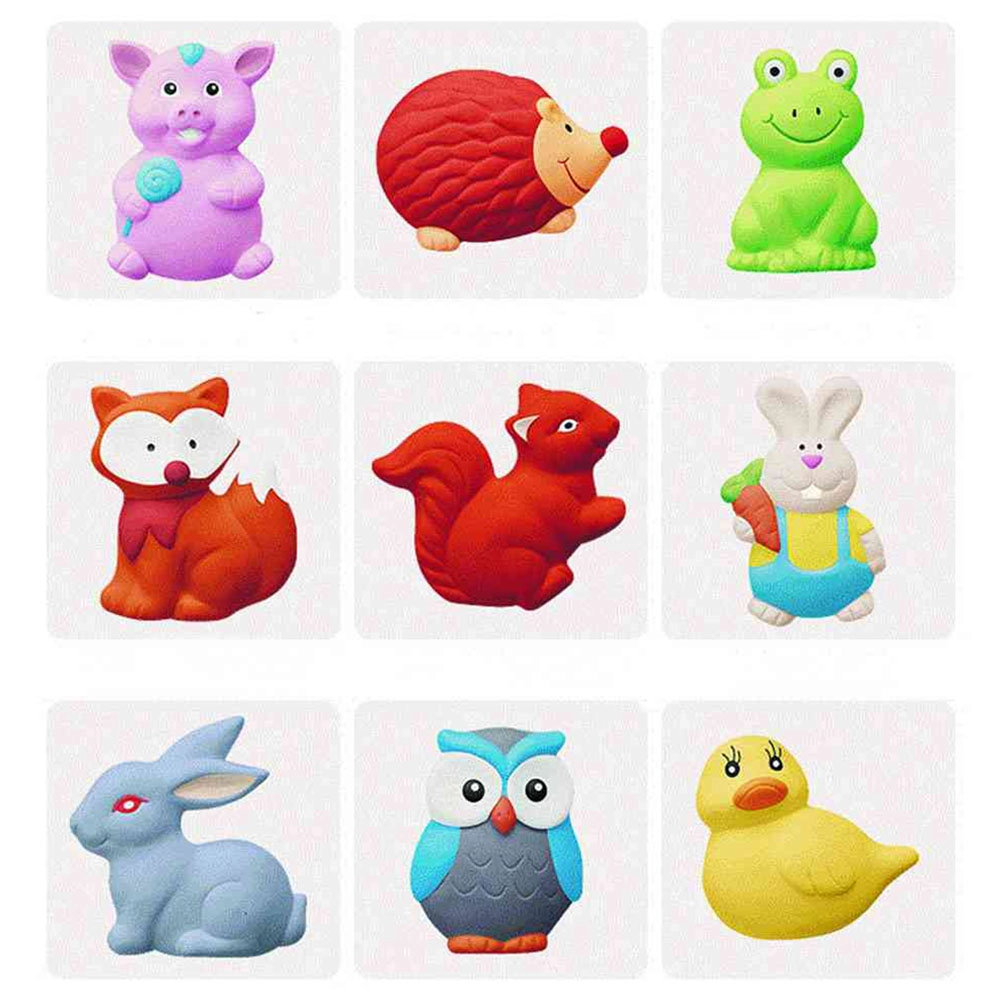 Gypsum Animals - 12 pc