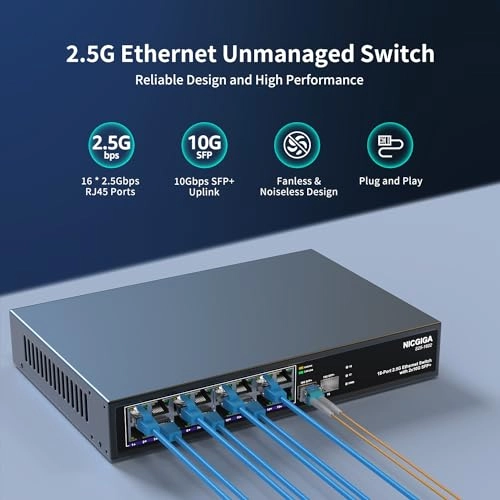 18 Port | 16x 2.5G + 2x 10G SFP+ 18-ports