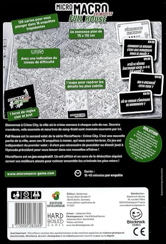 MicroMacro Crime City: Full House Set (French)
