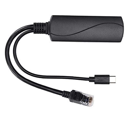 POE Splitter - DC37-57V One Output RJ45 Crystal Head IEEE 802.3 af 10/100M