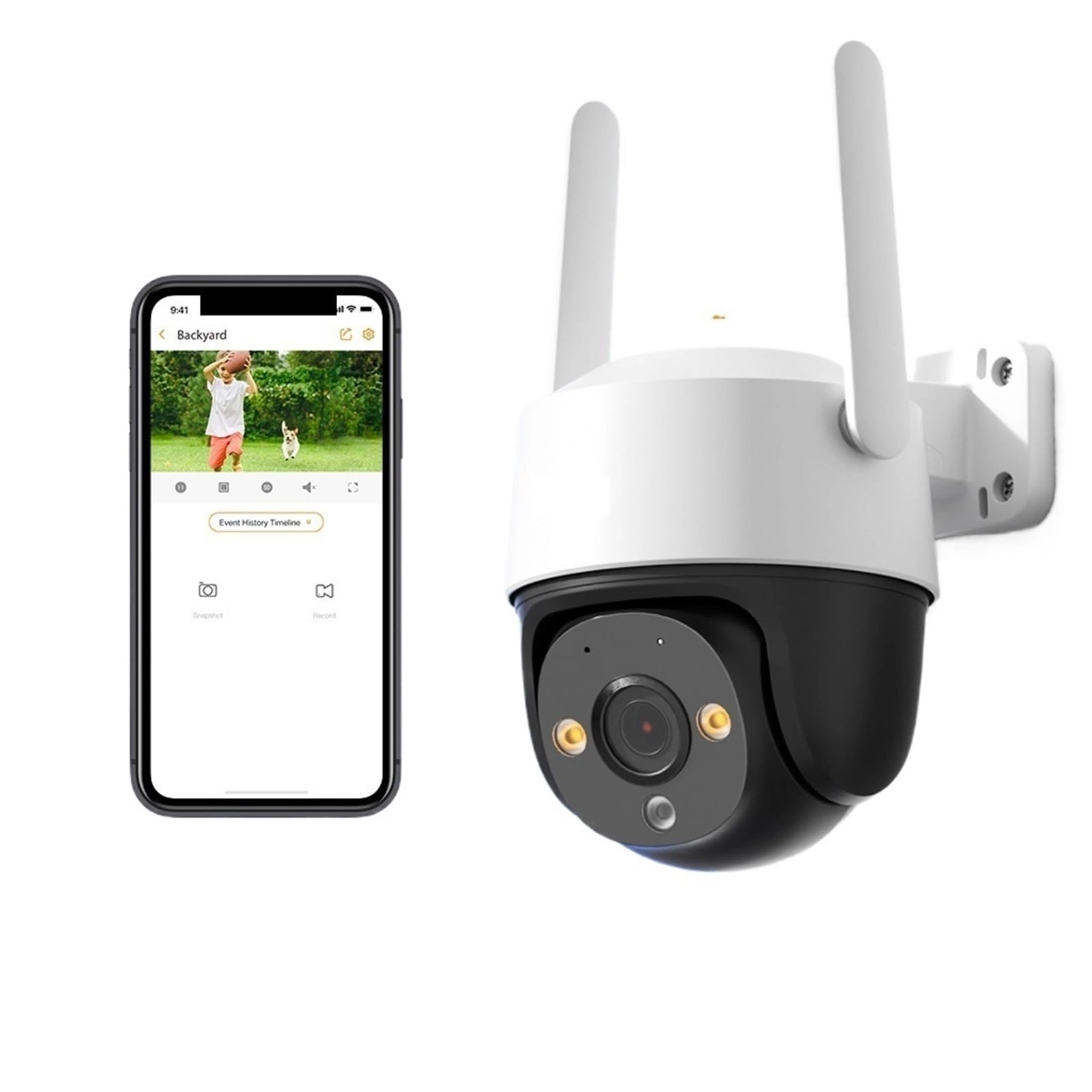 JVDDI PTZ 1080P Outdoor Camera