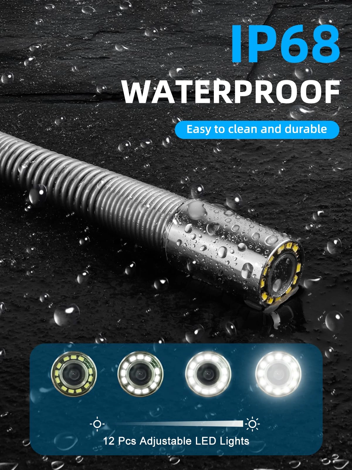 Sewer Camera - 20M/65FT 23mm