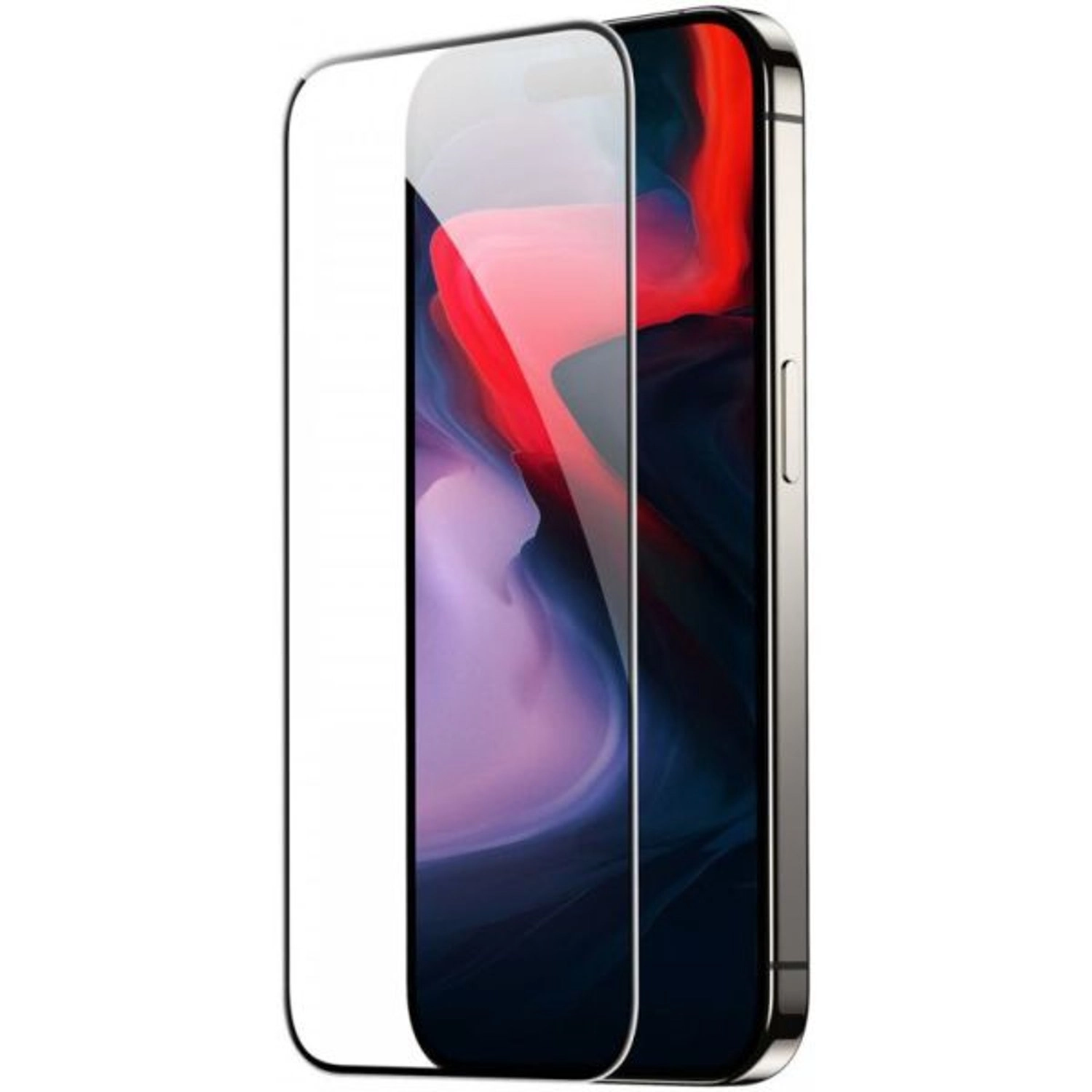 Clear Tempered Glass Screen Protector for iPhone 15 Pro Max