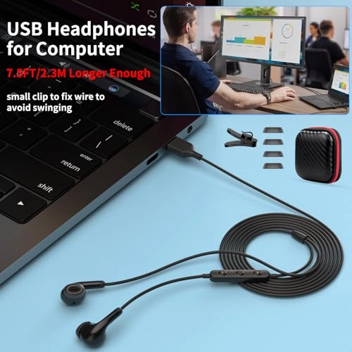 USB Earbuds - Wired Earbud
