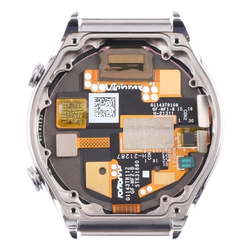 LCD Screen and Digitizer Full Assembly for Xiaomi Watch S1 - Blacknull