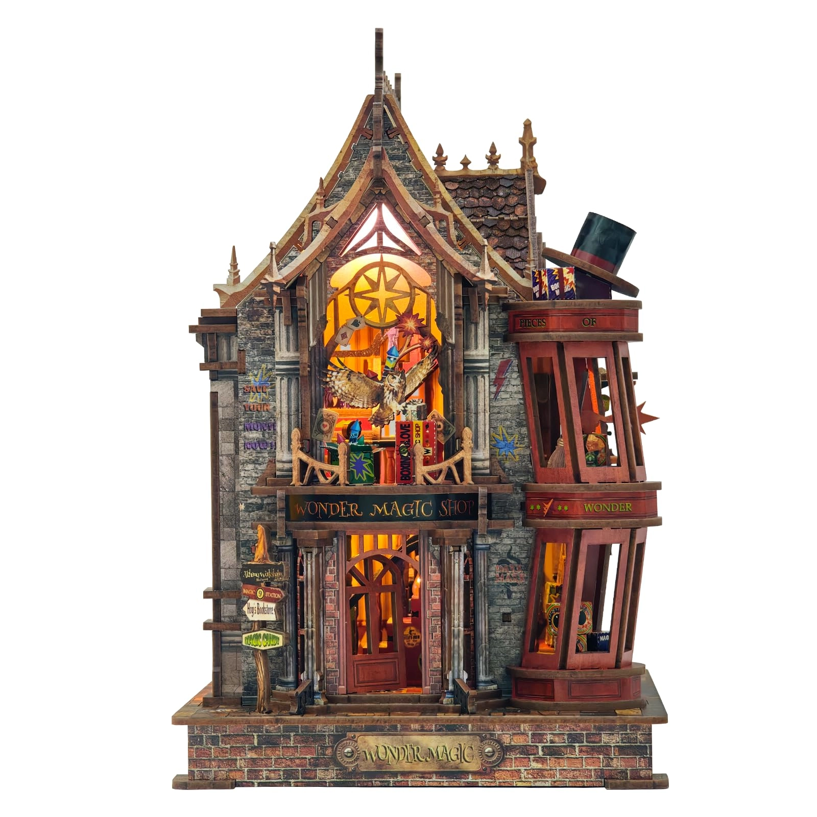 STRUCWOOD Halloween Magic Wonder House 3D Puzzle (SQ-126)